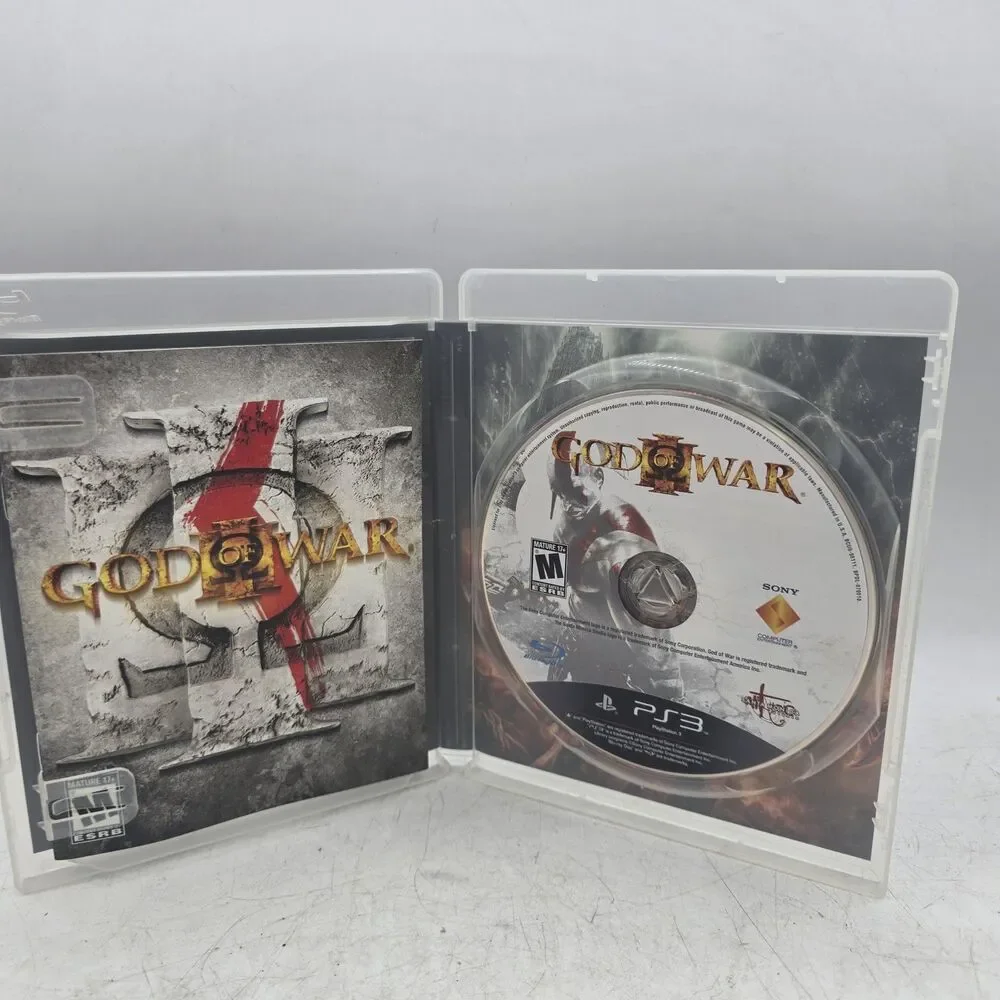 God of War 3 Sony PlayStation 3 2010 PS3 Complete w/ Manual CIB Sony